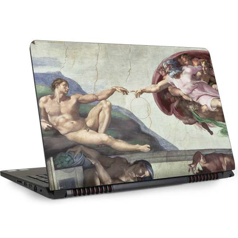 Creation of Adam by Michelangelo Dell Inspiron Skin